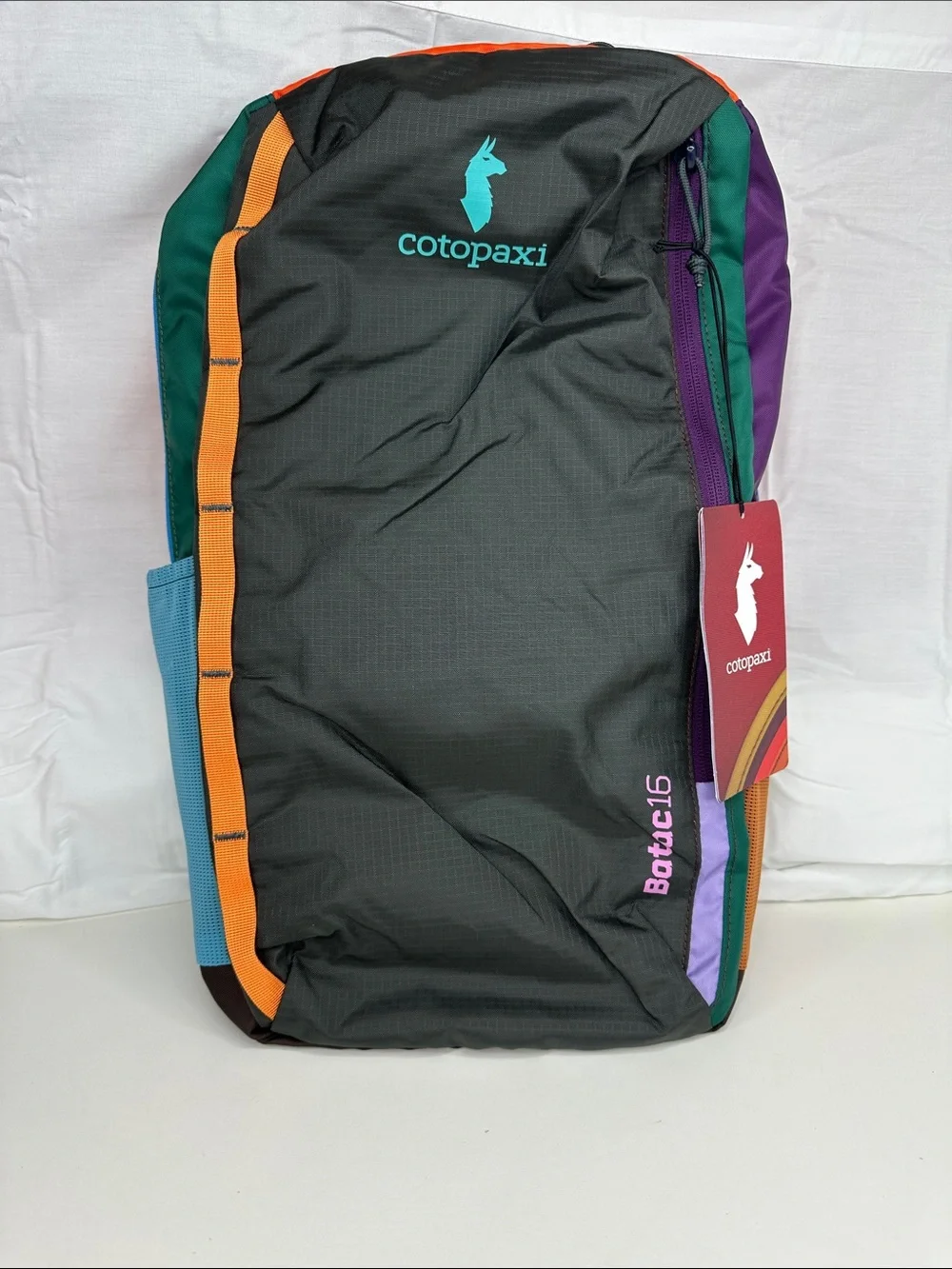 Cotopaxi Batac Del Día 16L Backpack One-of-a-Kind Multicolor Lightweight Daypack